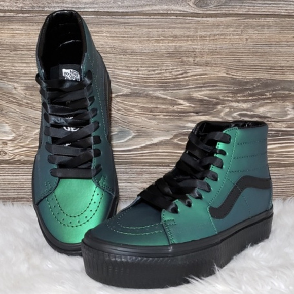 Vans Shoes - New Vans Harry Potter Dark Arts Green High Tops
